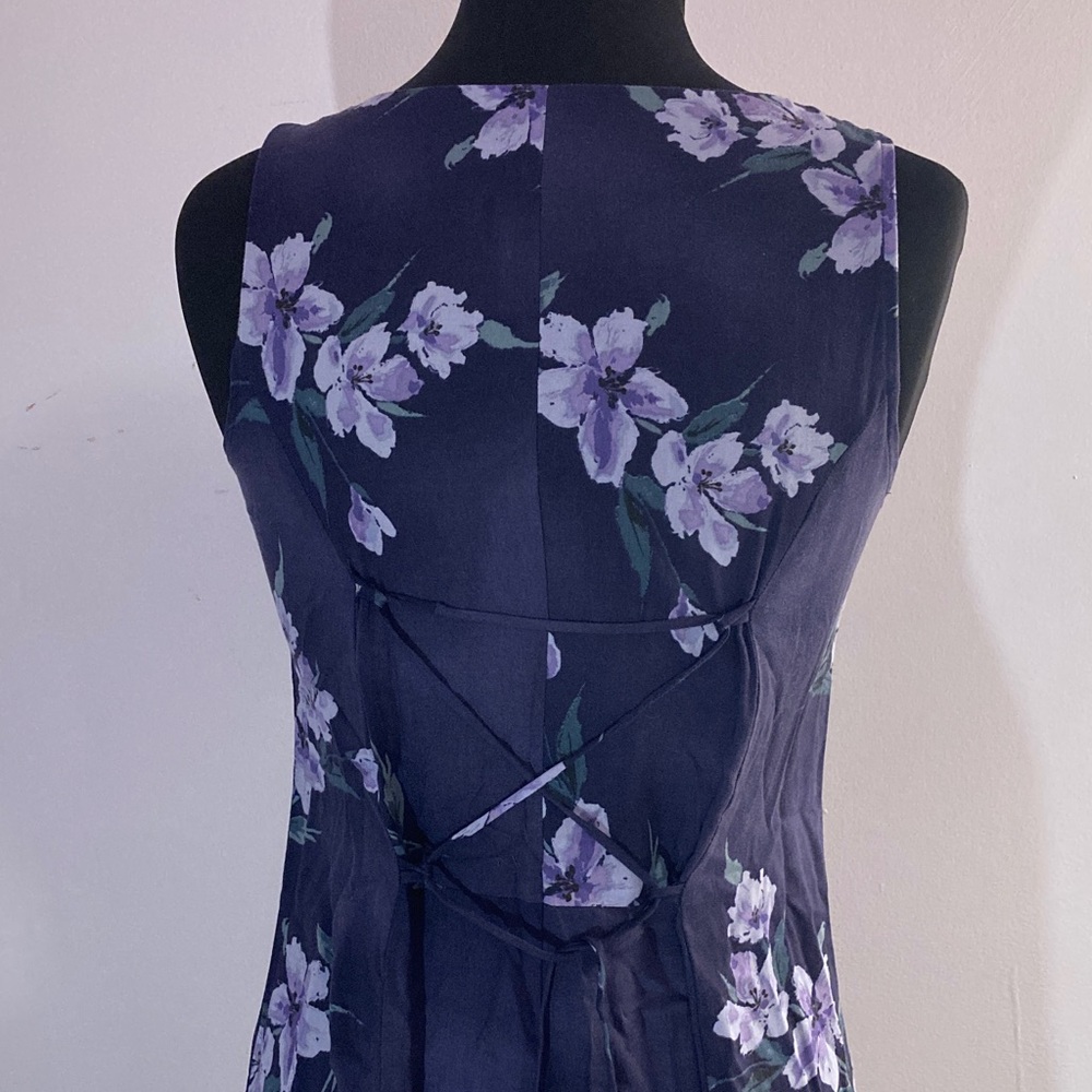 Vintage 90s Maxi Floral Dress - Picture 3 of 5
